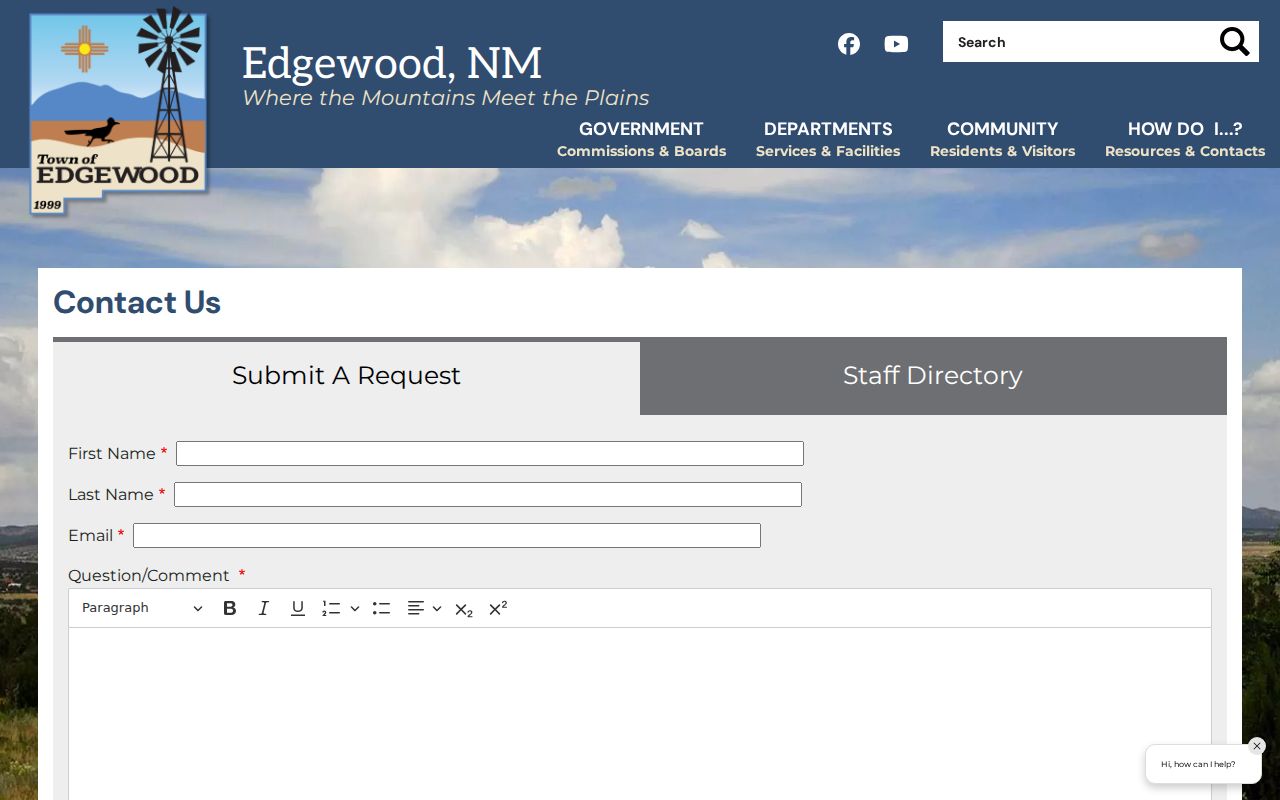 Santa Fe County traffic court records Edgewood municipal court directory